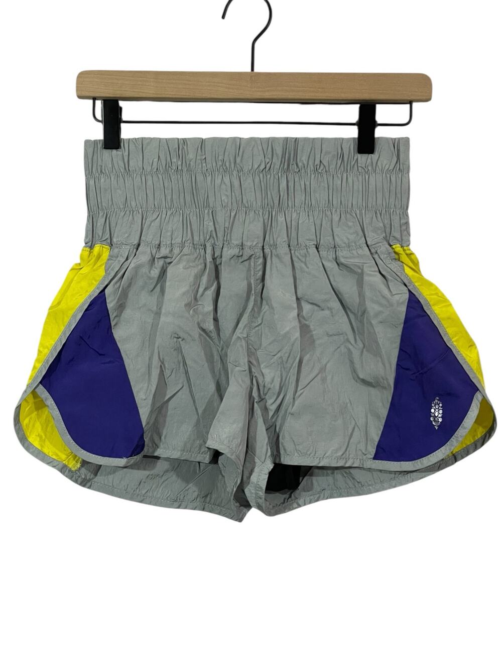 Free People Movement The Way Home Run Shorts - Gray Multi - Small